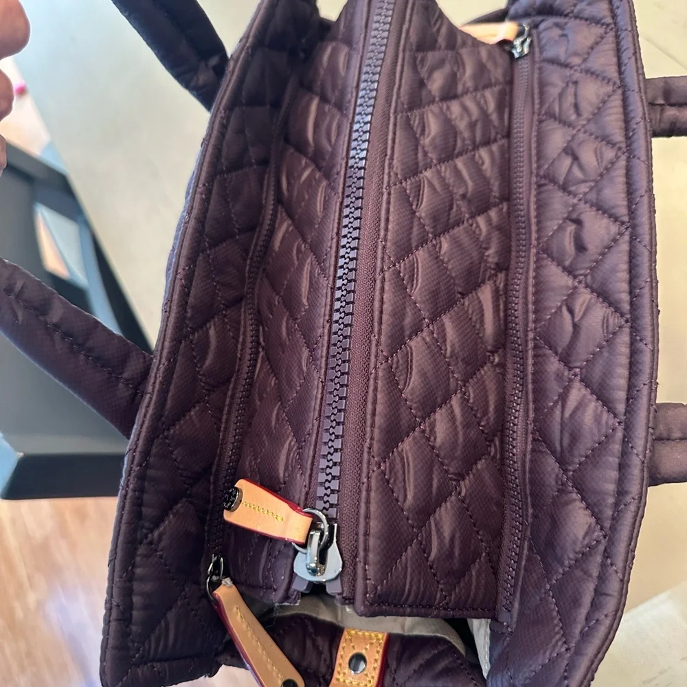 MZW Box Tote in Raisin - Picture 6 of 7